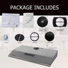 FIREGAS Under Cabinet Range Hood 36 inch with Ducted/Ductless Convertible,