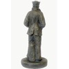 Solid Rock Stoneworks Concrete Sailor Statue- 24" Tall (Indigo)