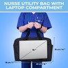 Nurse Bag with 21 Pockets - Big, Waterproof Medical &