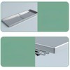 23.6 * 16in Medium Stainless Steel Folding Wall Shelf |