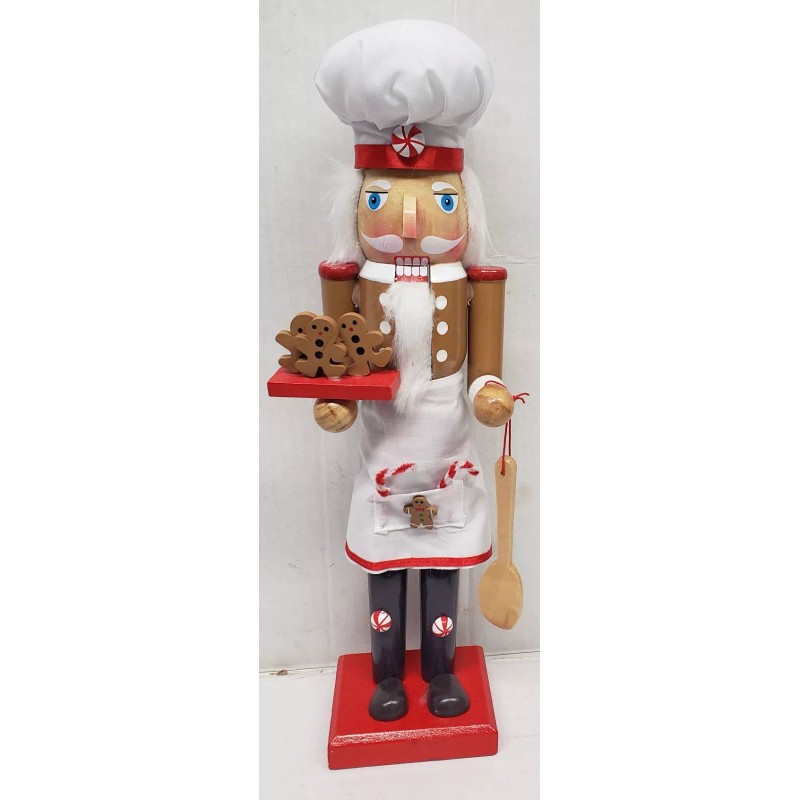 Wooden Christmas Nutcracker,15"