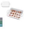 Upgraded White Ceramic Bacon Baking Tray, Microwave-Safe Bacon Cooking Tray,
