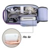 Wisyurt -Carry Bag for CPAP Machine Accessories Double Layer Cable