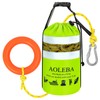 AOLEBA Water Rescue Throw Bag with 8MM Reflective Rope, 1900lbs