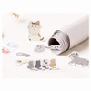 Za-Bi Seal Flake Sticker Cat 95 Sheets + Extra Large