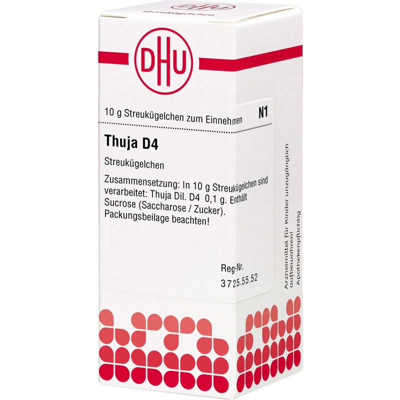 DHU Thuja D4 Spreading Balls 10 g Globules
