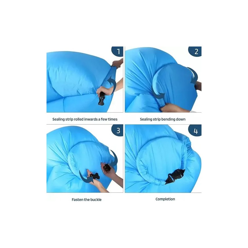 Sofá Cama Sillon Inflable Portatil Playa Colchon Descanso