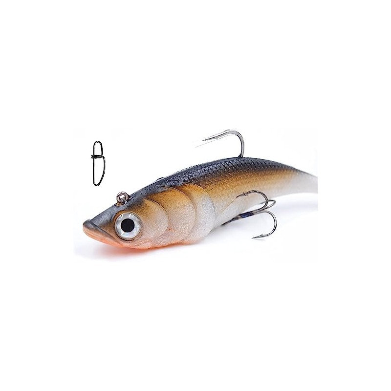 Behr Big Bait Preleaded Rubber Fish Set 20 cm 105