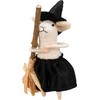 Primitives by Kathy Halloween Collectible Critter - Witch Mouse