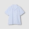 JAJU [JAJU] Men's 60s Cotton 5-part Pajama Set_Light Blue