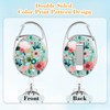 Soleebee JoJo Retractable Carabiner Keys, Double-Sided Motif, Flower ID, JoJo