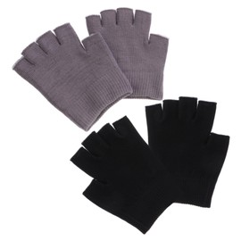 OATIPHO Moisturizing Gel Fingerless Gloves 4pcs Hand Repair Spa Gloves for Rough Skin Nighttime Hydration