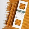 Petekoğlu 40 Pieces Pure Beeswax Candles - No-Drip, Smoke-Less, Tall,