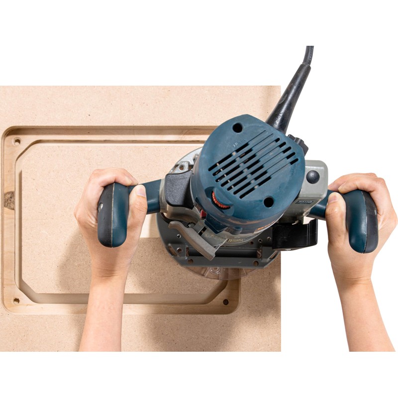 O'SKOOL Router Table Insert Plate Template Kit – Includes MDF