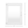 FirsTime & Co. Cottage Door Wall Mirror, 32"H x 24"W,
