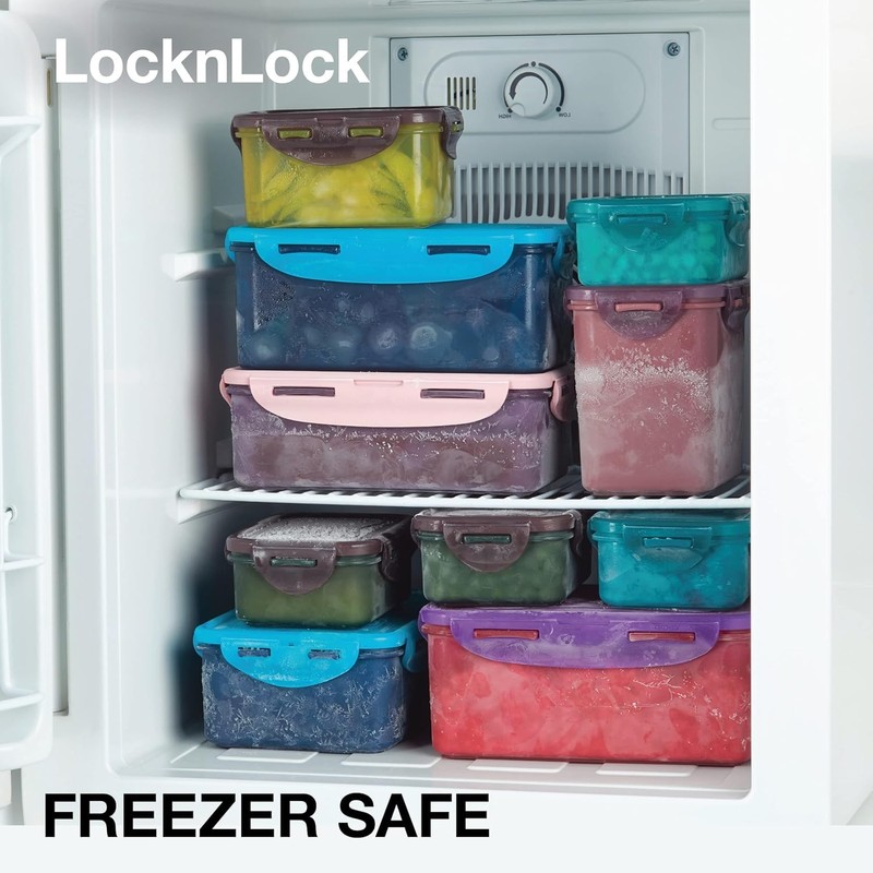 LocknLock Eco Rectangular Short Container, 3.9 litre Capacity