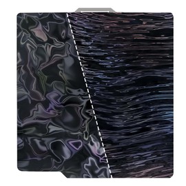 3D Printer Build Plate for Bambu lab (Smooth Film(Water Ripples+Wood Grain))