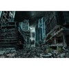 Renaiss 7x5ft Destroyed City Backdrop The End World Collapsed Buildings