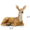 JHVYF Adorable Deer Statue Decor for Garden Yard Buck &