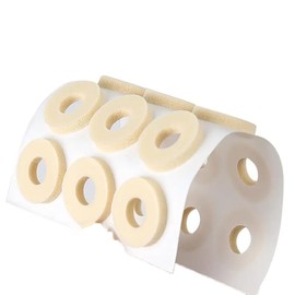 Comfwalk Callus Cushions Pads, 60-Count, Prevents Calluses, Corns, blisters and mosquito bites on feet from pressure and friction, Round Soft Foam, Beige Skin color (Regular For Foot)