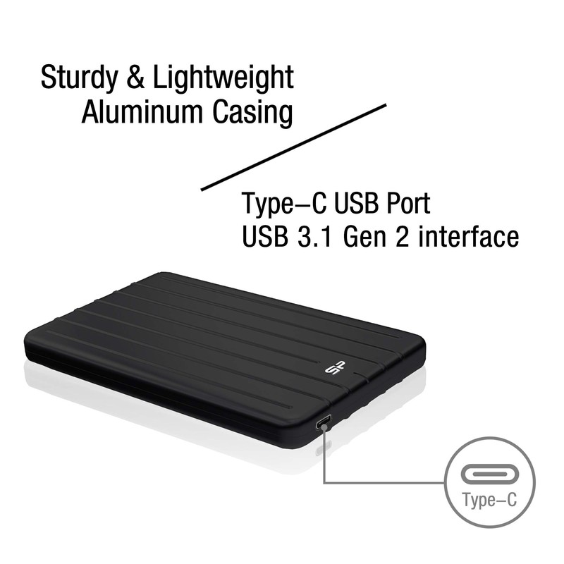 SP Silicon Power SU256GBPSD75PSCKEU external solid state drives 256 GB