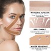 WUSJCOF 2 Pieces Face Tape, Kinesiology Tape, Face, Face Tape