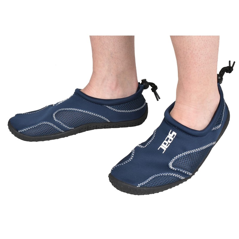 SEAC Unisex Sand Rock Beach and Sea Shoes, White Blue,