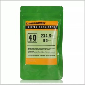 DABPRESS  2x4.5" 90 Micron Nylon Filter Press Bags (40 pack)