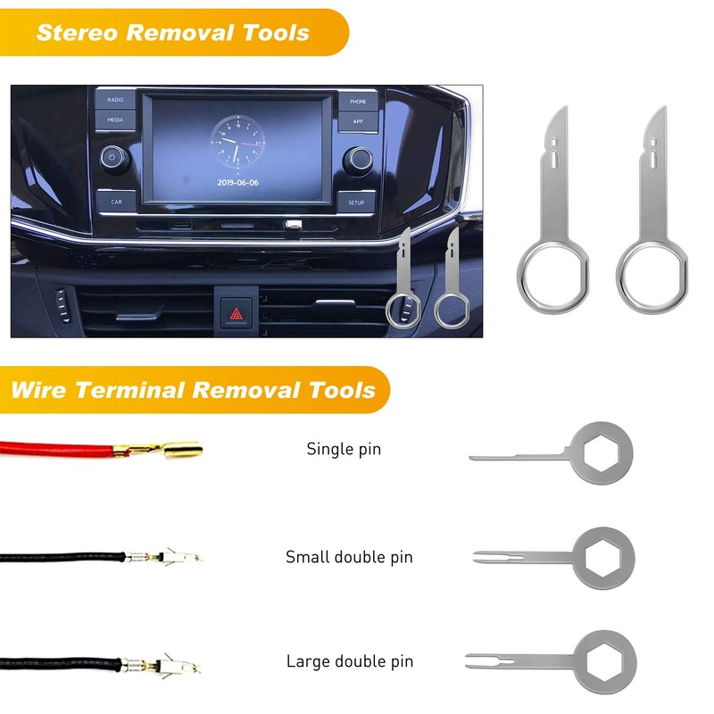 GOOACC - GRC-49 19Pcs Trim Removal Tool Set & Clip