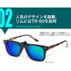 GoodsLand GD-CLGL Ultralight Clip-On Sunglasses, Polarized Dimmer Flip-up Wellington UV