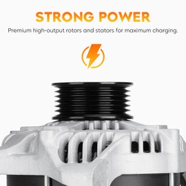 New Alternator for 5.4L Ford Expedition 2007 2008, Lincoln Navigator 2007 2008, AND0494 104210-5630