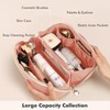 Prite Prite Travel Cosmetic Bag Makeup Organizer Bag For Women