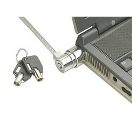 LINDY Notebook Security Cable Barrel Key Lock