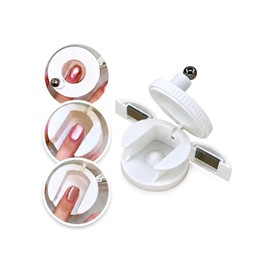 Cat's Eye Magnet, Nail Magnet, Adjustable Light Width, Compatible with Wide and Sharp Lights, Rotatable, Ball Type, Strong Magnet, Gel Nails, Magnetic Nails, Self Nails, Nail Art, Nail Magnets, for