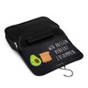 Mr. & Mrs. Panda Toiletry Bag Avocado + Toast, gray,