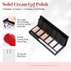 AIMEILI Solid Gel Nail Polish 12 Colors Solid Nail Gel