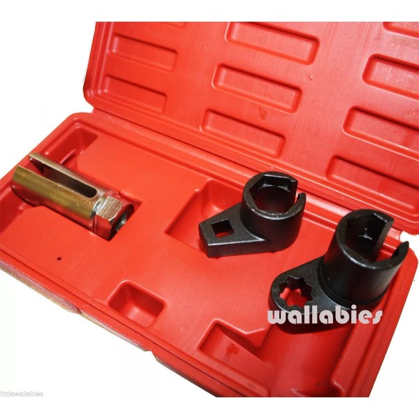 Unbranded/Generic New 3pc Oxygen Sensor 02 Sockets Tool Set Automotive