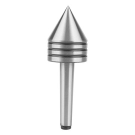 MT1 Live Center, Rotary Live Center, Rotary Milling Center, Molle Taper Precision, 60° Rotary Center Punch, Precision Rotary Live, Rotary Live Center Tool, Rotary Live Center Tool, Rotary Live, For CNC Lathes, Total Length 4.0 inches (103 mm), Diameter 1.3 inches (34 mm)