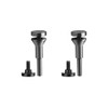 2 Set Mounting Mandrel 3/8" & 1/4" Arbor Hole with