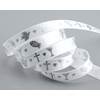 20 m x 15 mm Decorative Ribbon Communion Fish Dove