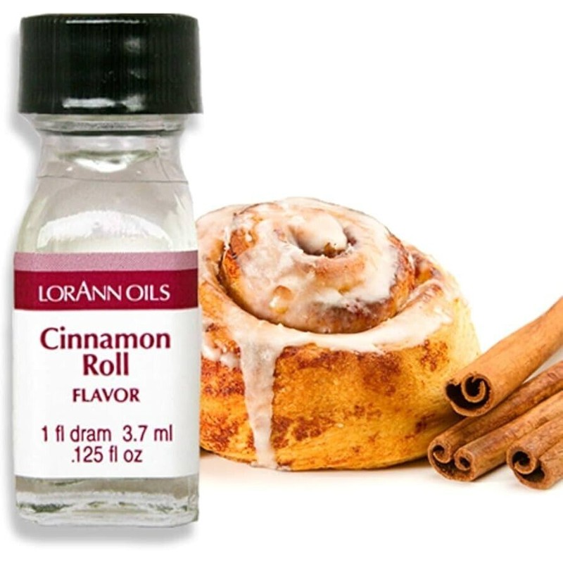 LorAnn Cinnamon Roll Flavor Candy Oil - 1 Dram (Pack