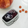 Scorpio Scorpion Zodiac Sign Horoscope in Space Rectangle Pill Case