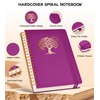 Large Spiral Notebook Journal for Women Men - 300 Numbered