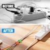 Silicone Magnetic Cable Ties Reusable Cord Organizer Twist Ties Silicone