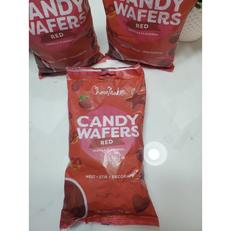 Choco Maker 3 -Choco Maker Candy Wafers RED Vanilla Melt