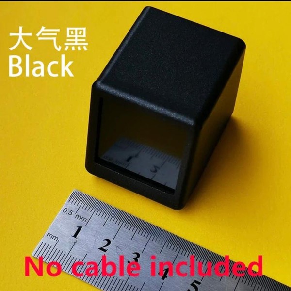Stock Price and bitcoin clock - Color: Black