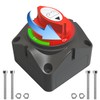 Battery Disconnect Switch 12V Master,12V-48V Battery Shut Off Switch 275Amps