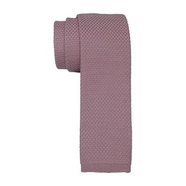 Ted Baker Pink Birdseye Knitted Polyester Tie