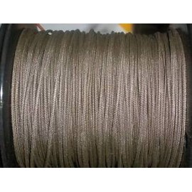 60X Custom Strings Dark Brown BCY #24 D Loop Rope Release Material 10'