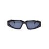Urban Classics Unisex TB6562 Sunglasses, Amsterdam Sunglasses, Black, One Size,